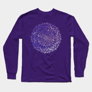 It's Just A Phase Moon Phases Mandala Long Sleeve T-Shirt